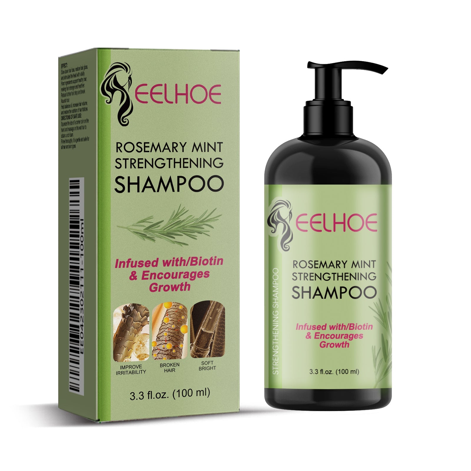 Hair Enrichment Essence, Moisturizes Hair Repair Hair Root Thickening Hairline Strengthening Hair Treatment Essence