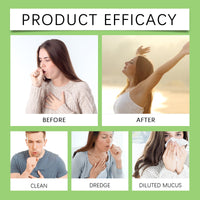 Herbal Lung Cleanse Mist, Herbal Lung-Clearing Pharyngonasal Spray Throat Refreshing Care Liquid Spray