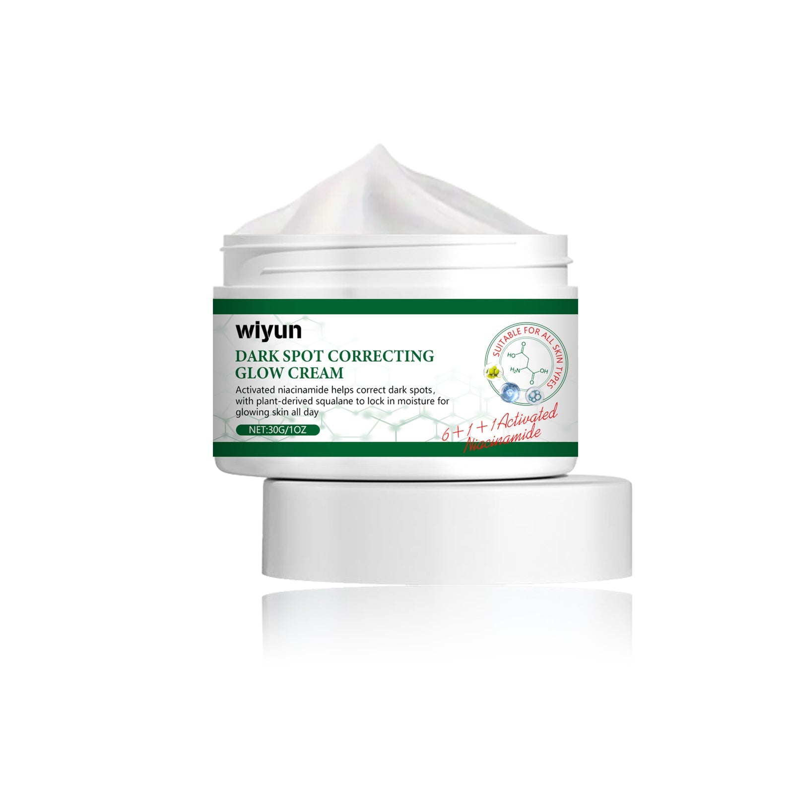 Wiyun Brightening Cream, Restores Dark Skin, Brightening, Moisturizing, Nourishing, Moisturizing, Rejuvenating And Beautifying Face Cream