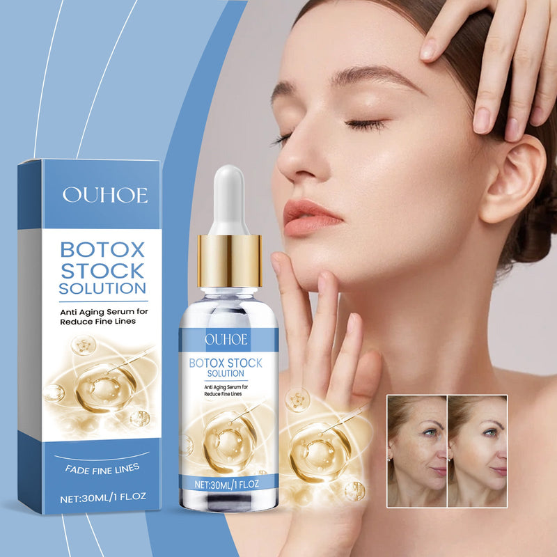 Ouhoe Anti-Wrinkle Facial Essence, Lightens Fine Lines And Moisturizes And Hydrates Facial Wrinkle, Firming And Brightening