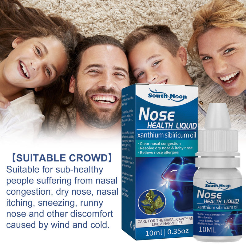 South Moon Xanthium Oil Bi Shu Health Care Solution, Sneezing To Relieve Nasal Allergy Dry Itching Dredging Nasal Congestion Solution
