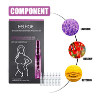 EELHOE Breast Enhancement Lift Ampoules Oil, Gently Moisturize And Tighten The Breasts Plump And Full Lifting Breast Care Essence