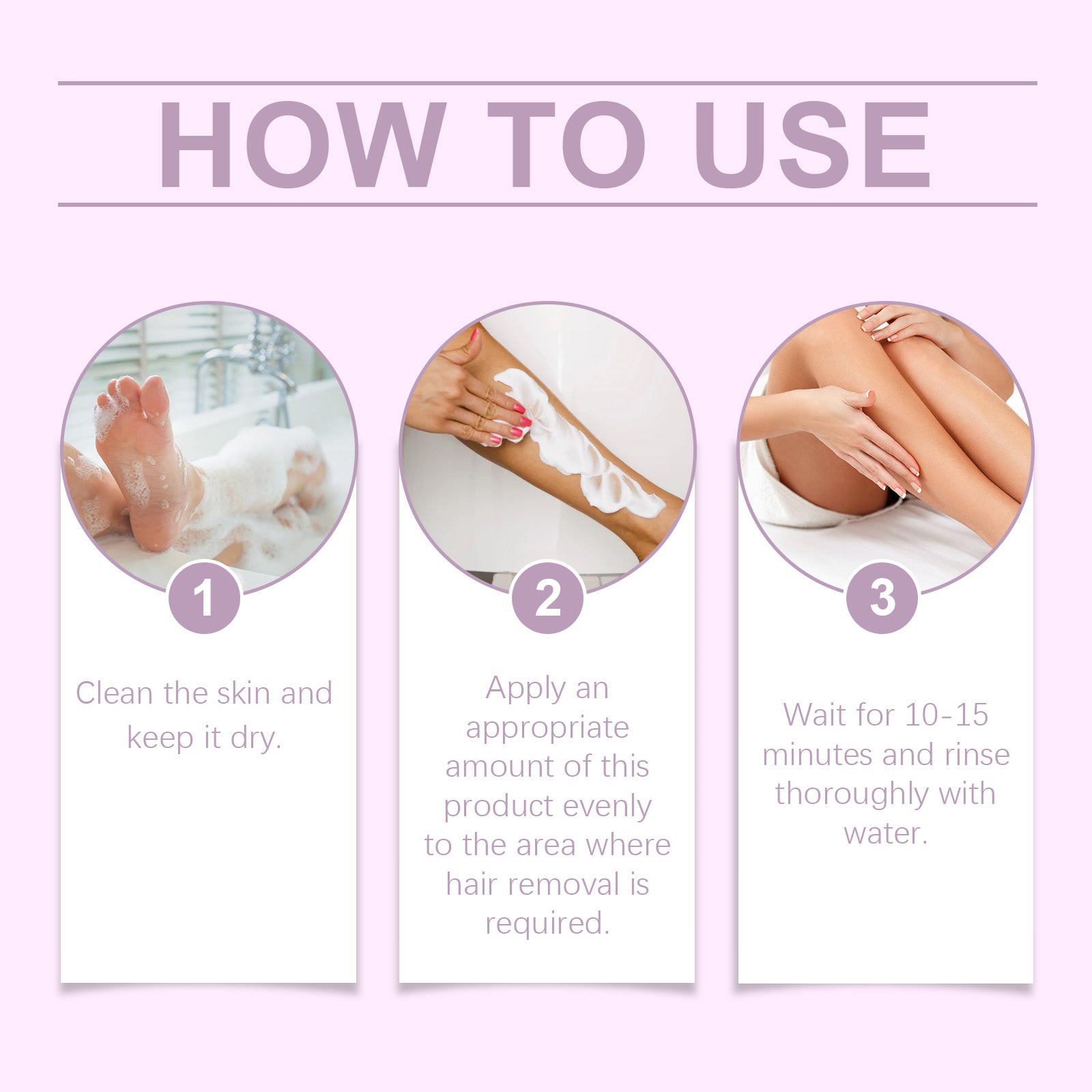 OceAura Hair Removal Cream Full Body Leg Hair Armpit Hair Gentle Cleansing Smooth Body Skin Gentle Moisturizing Hair Removal Cream