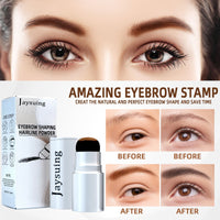 Jaysuing Eyebrow Printing Set Eyebrow Powder Hairline Retouching Eyebrow Shape Portable Hairline Eyebrow Repair Shadow Powder