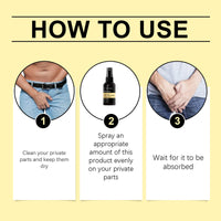 North Moon Male Body Care Spray Gently Relieves Daily Body Parts Discomfort Male Care