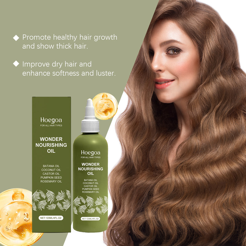 Hoegoa Hair Care Essence Oil Smoothing And Nourishing Scalp Massage Soothing All-Hair Care Essence Oil