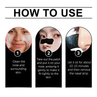Charcoal Pore-Clearing Nasal Patch Clean Blackhead Acne Pore-Tightening Nasal Patch