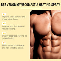 Men's Chest Shaping Treatment Spray Men's Chest Firming Treatment Gently Creates Firm Contouring