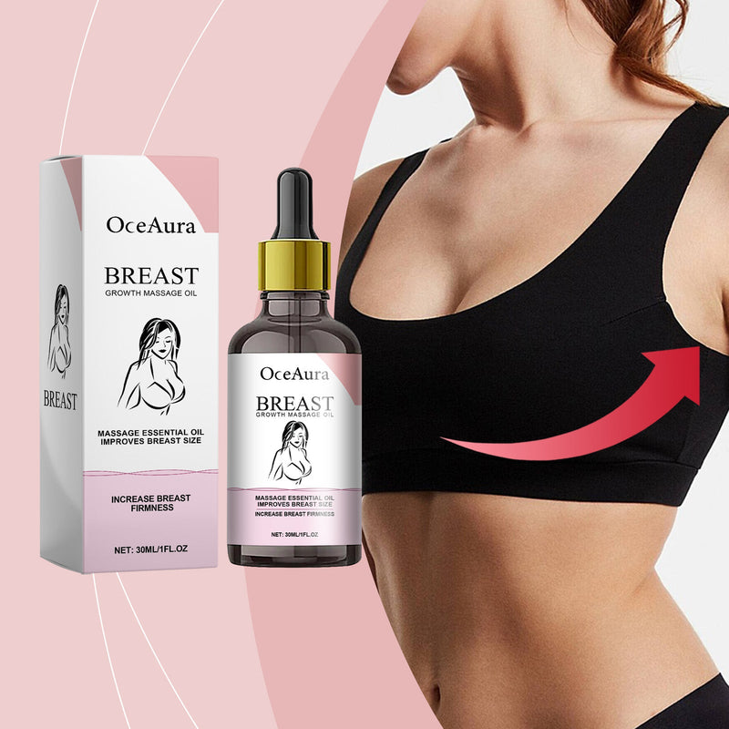 Breast Care Massage Oil Moisturizes Women's Chest Massage Firming Oil Breast Care Volumizing Essential Oil