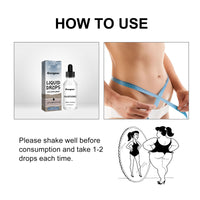 Liquid Drops HCA Supplement, Toning Waist Toning Body Firming Thigh Muscle Toning And Slimming Care Drops