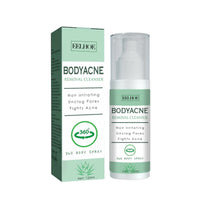 Body Acne Removal Cleanser Spray, Deep Clean Back Arm Fade Acne Beauty Moisturizing Spray