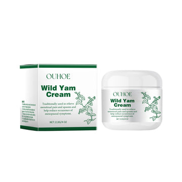 Wild Yam Cream Relieves Menstrual Stomach Pain And Moisturizes Skin With Body Massage Treatment Cream