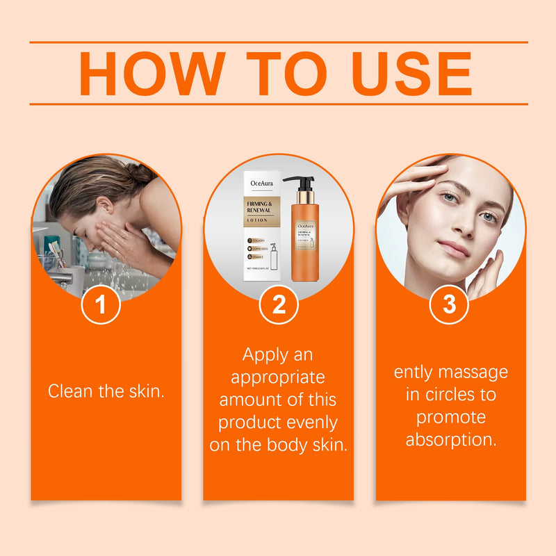 Firming Skin Care Lotion Moisturizes Fine Lines And Softens Facial Skin