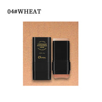 Oqianya Cream Foundation Concealer Long-Lasting Solid Foundation  Dual-Purpose Powder Puff Brush