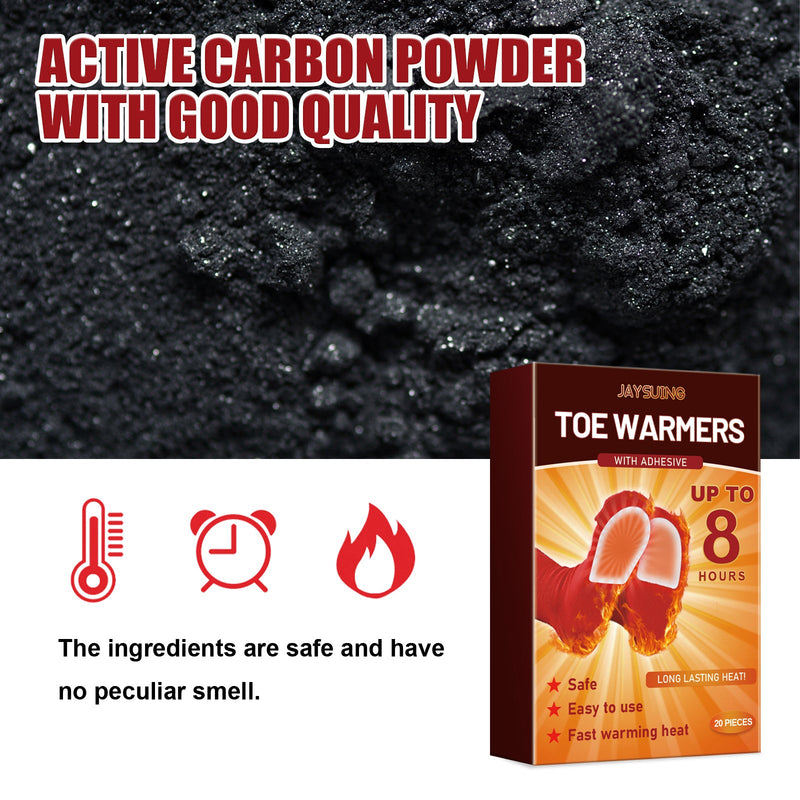 Jaysuing Foot Warmer, Self-Heating Compact Portable Foot Warm Pad For Quick Heating And Heating Feet