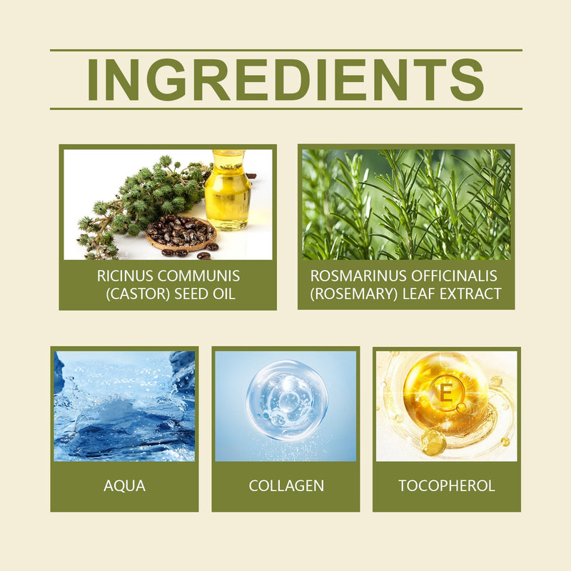 Herbal Hair Growth Oil, Prevent To Take Off The Thick Hair Essence Thick Hair Growth Liquid Dropping Essence Nourishing Repair Hair Relieve Dry Short-Tempered Hair Meek