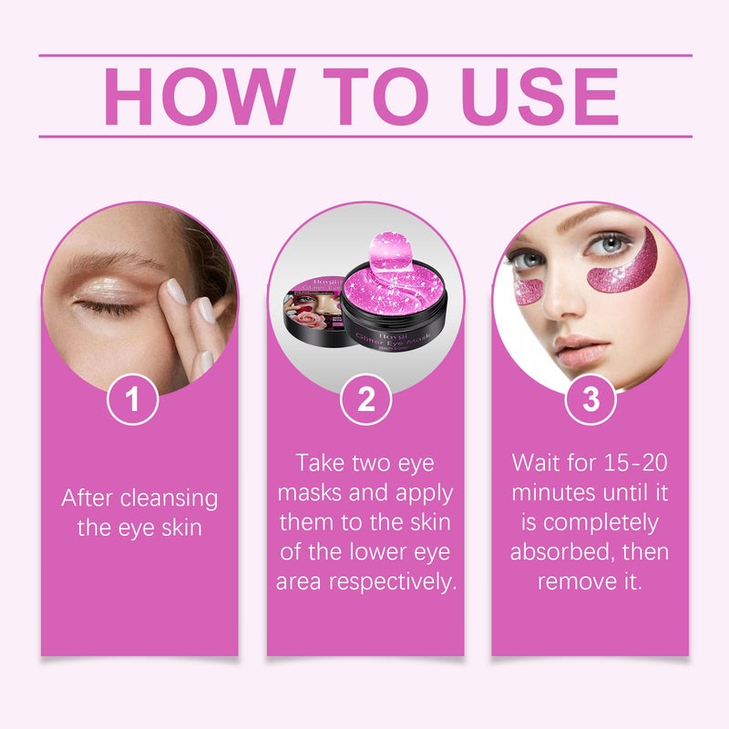 Hoygi Firming Brightening Eye Mask, Moisturizing, Nourishing And Firming The Skin Around The Eyes