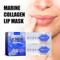 Marine Collagen Lip Mask, Winter Moisturizing And Hydrating Anti-Freeze Cracking Fade Lip Lines Easy Absorption Lip Film