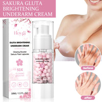 Brightening Underarm Cream Lightening Dark Joints, Hands, Elbows And Armpits, Whitening Skin Moisturizing Cream