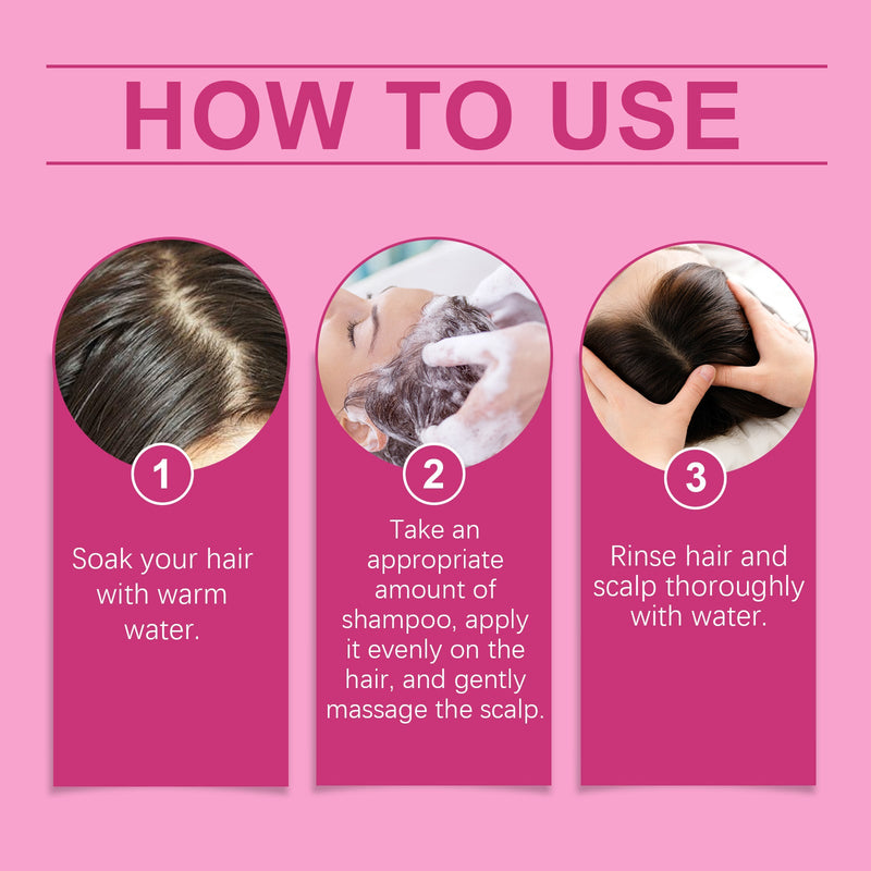 Viareline Glossy Nourishing Shampoo Hydrates Moisturizing Gently Cleans Anti-Dry Hair And Smooth Shampoo