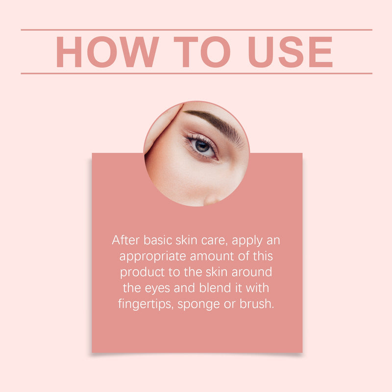 EELHOE Eye Concealer Covers Eye Blemishes Easily Lift And Brighten Eye Area To Improve Darkness Concealer