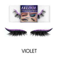Eyeliner And Eyelash Stickers, Self-Adhesive False Eyelashes With European And American 3d Eyelash Eyeshadow Eyeliner