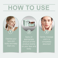 OUHOE Tallow Moisturizing Moisturizer, Gentle Care Moisturizing Creamy Creamy Cream To Improve Skin Elasticity
