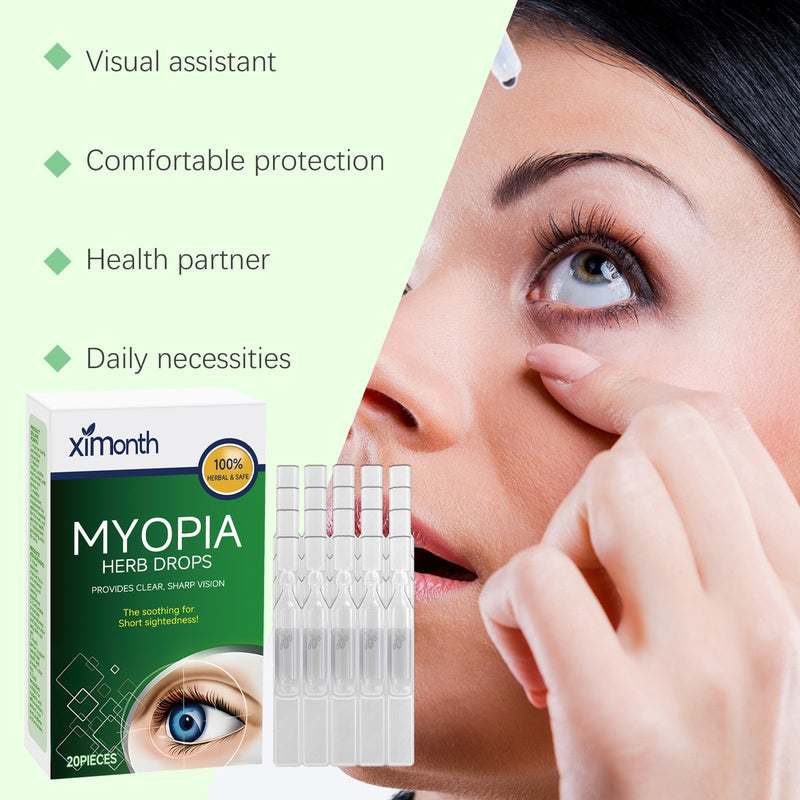 Ximonth Eye Care Drops Refreshing Hydrating Care Portable Daily Eye Care Drops