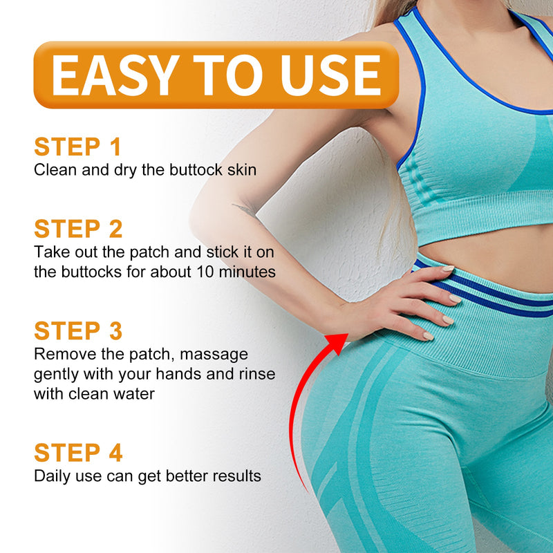Butt Lift, Showing The Curve Of The Hips Peach Butt, Butt Firming Skin Shaping Buttocks