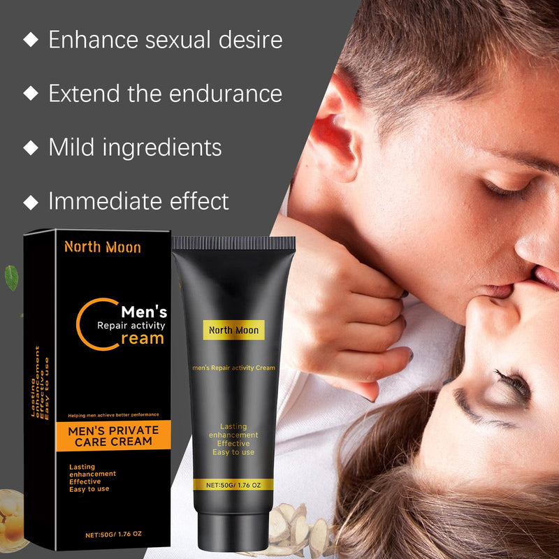 Men's Body Care Cream, Men's Endurance Enhancement Body Massage Strong Vitality Care Cream