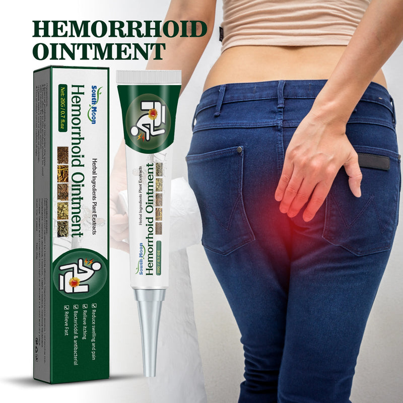 Hemorrhoid Ointment, Relieve Itch Swelling Pain Hemorrhoids Paste Broken Meat Ball Anus Comfortable Care Ointment