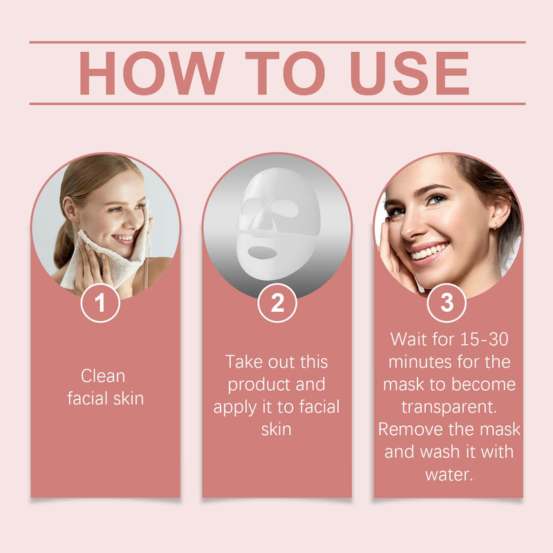 Collagen Firming Mask Improves Skin Elasticity And Moisturizes Fine Lines And Wrinkles