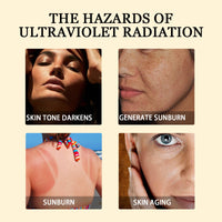 Sunscreen Serum, Outdoor Protection Brightening Skin Hydrating Non-Greasy Moisturizing Skin Protection Serum