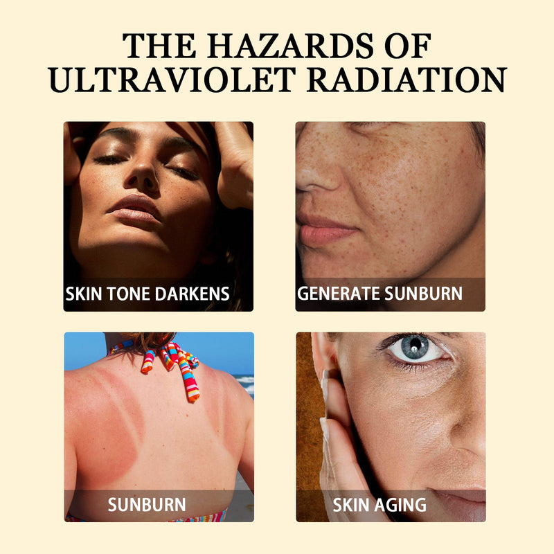 Sunscreen Serum, Outdoor Protection Brightening Skin Hydrating Non-Greasy Moisturizing Skin Protection Serum