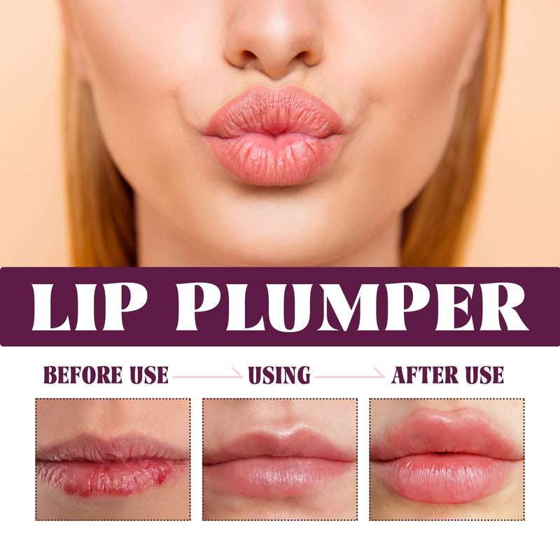 Lip Plumper, Smooth Moisturizing Prevent Weather-Shack Fade Lip Lines Peeling Nourish Lips