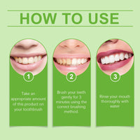 Oralhoe Bamboo Brightening Toothpaste Gently Cleans Teeth Protect Enamel Hygiene Care Improve Yellow Tooth Toothpaste