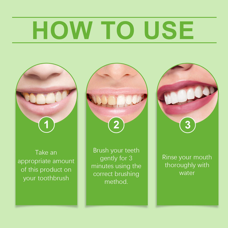 Oralhoe Bamboo Brightening Toothpaste Gently Cleans Teeth Protect Enamel Hygiene Care Improve Yellow Tooth Toothpaste