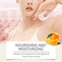 Orange Body Scrub, Fresh Orange Vc Exfoliating Cleanse, Nourish And Lubricate Body Skin ScrubOceaura Orange Body Scrub, Fresh Orange Vc Exfoliating Cleanse, Nourish And Lubricate Body Skin Scrub