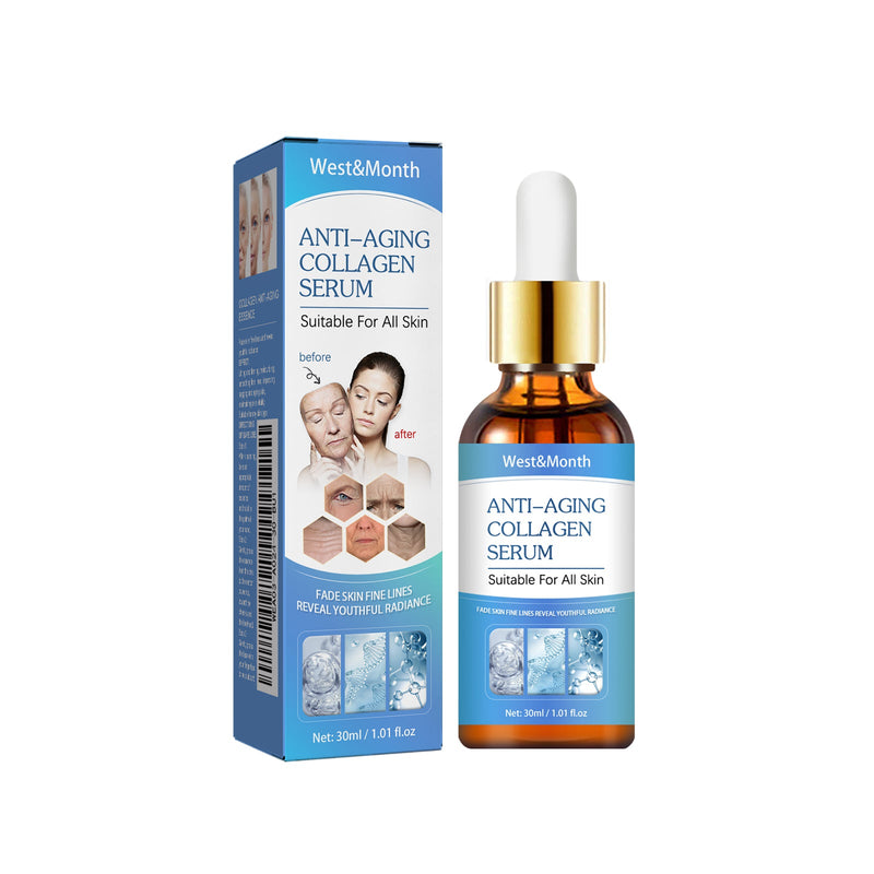 West&Month Collagen Facial Essence Reduces Fine Lines, Tightens Skin And Improves Dull Skin
