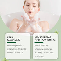 Bitter Gourd Herbal Bath Soap Gently Moisturizes Body Skin Moisturizes And Cleanses Pores Bath Body Soap