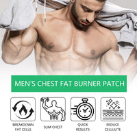 South Moon Men's Chest Fat Burner Patch, Chest Firming And Anti-sagging Chest Massage And Care Patch