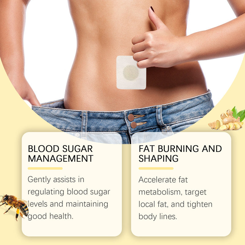 Bee Venom Body Shaping Patch, Firming Body Fat Arms Show Body Curves And Caring Tablets