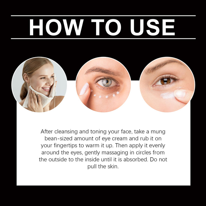 Hoygi Eye Essence Cream, Gently Moisturizes Skin, Hydrates And Improves Fine Lines Around Eyes