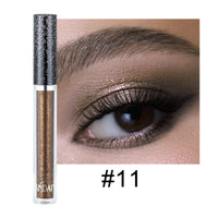 HANDAIYAN 12 Color Single Diamond Liquid Eye Shadow Psychedelic Pearly Shiny Eye Shadow Lying Silkworm Tear Makeup Eye Shadow Liquid
