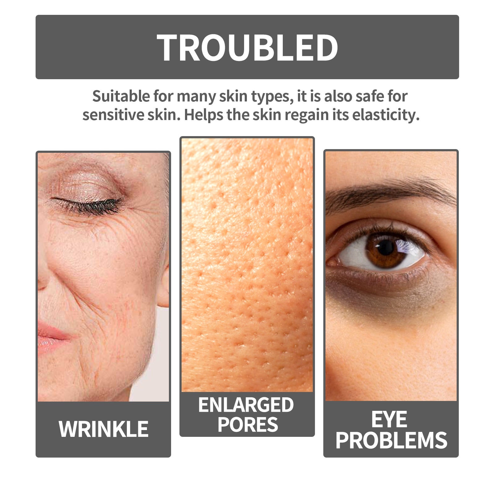 EELHOE Oligopeptide Face Essence Deeply Hydrates, Moisturizes And Tightens Facial Skin Daily Care Essence