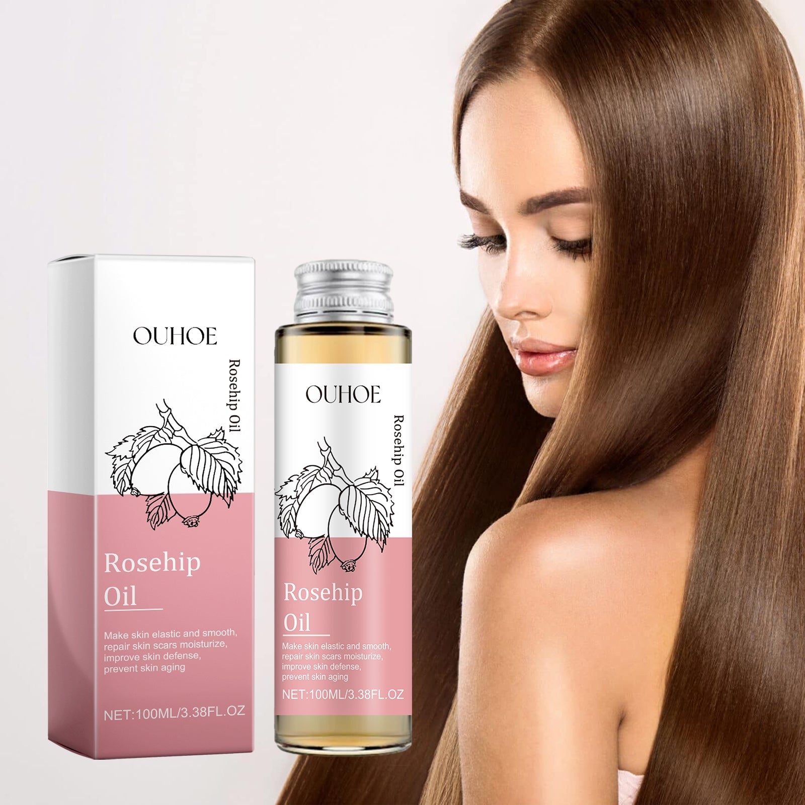 Massage Oil Series, Multi-Effect Massage Oil For Skin Whitening And Smoothing Hair
