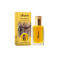 Bee-Venom Men's Breast Shaping Oil Men's Chest Firming Contour Moisturizing Skin Massage Treatment
