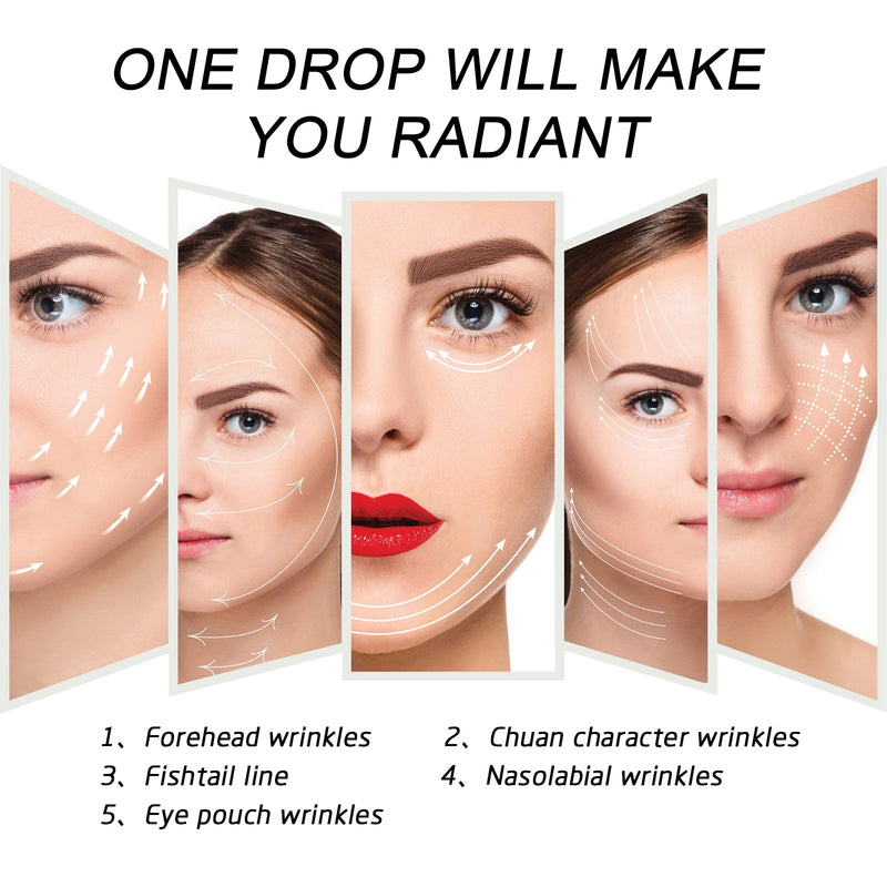 5 In 1 Facial Firming Serum, Lighten Wrinkles And Firming Face Anti-Wrinkle Serum