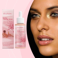 OceAura Skinless Black Essence, Nourishes And Brightens Facial Skin With Radiant Black Essence