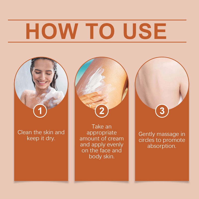 Turmeric Vitamin C Firming And Brightening Cream Hydrates, Moisturizes, Nourishes And Moisturizes Skin And Beautifying Body Cream